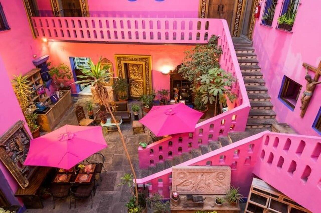 Meson Sacristia De La Compania Hotel Boutique Puebla Kültér fotó