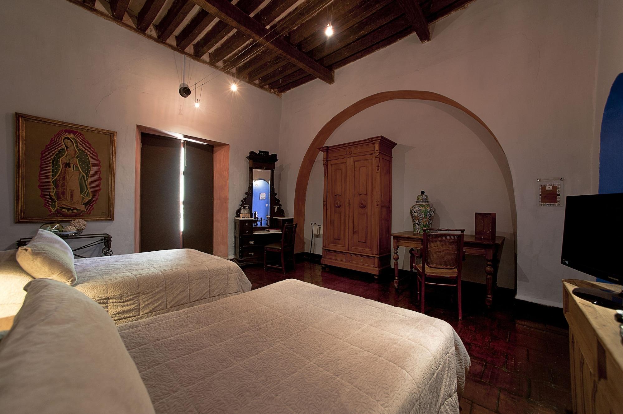 Meson Sacristia De La Compania Hotel Boutique Puebla Kültér fotó