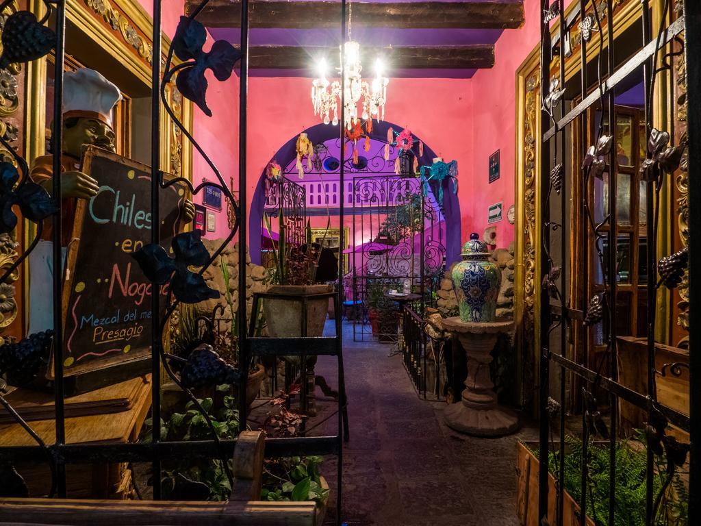 Meson Sacristia De La Compania Hotel Boutique Puebla Kültér fotó