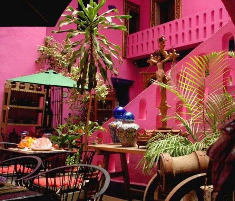 Meson Sacristia De La Compania Hotel Boutique Puebla Étterem fotó