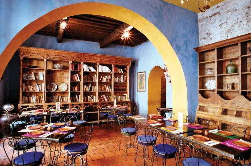 Meson Sacristia De La Compania Hotel Boutique Puebla Étterem fotó
